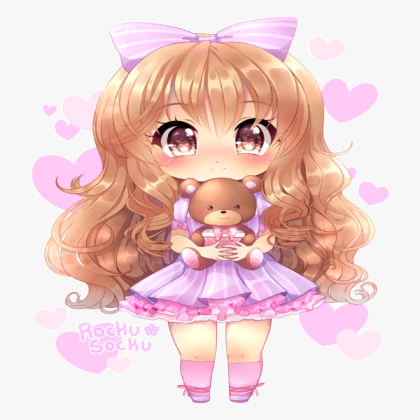 Cute teddy kawaii Roblox decal