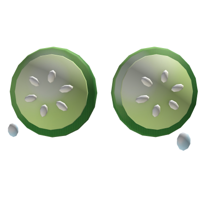 Cucumber Spa Eye Slices