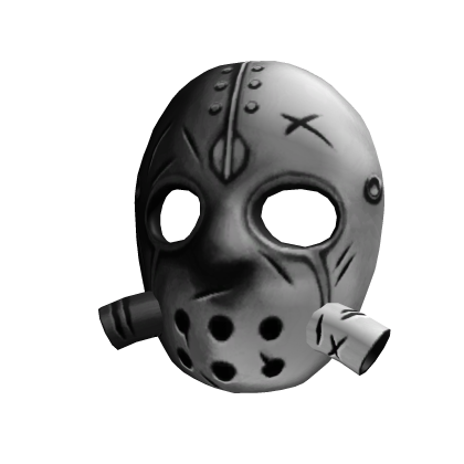 Plated Monochrome Hockey Mask thumbnail