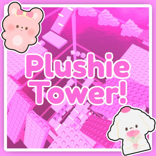 Pink Plushie Tower