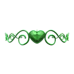 Green Heart of Thorns Crown