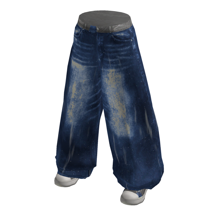 Ripped Blue Jeans