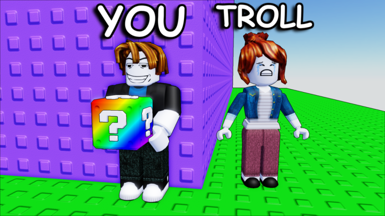 Lucky Block Troll Tower 🍀 screenshot 3