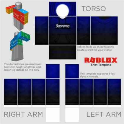 Shirt template Roblox decal