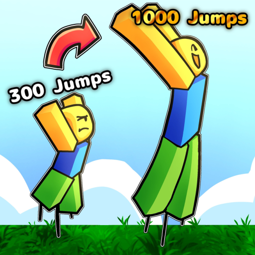 Every Jump You Get +1 Height official Roblox game thumbnail