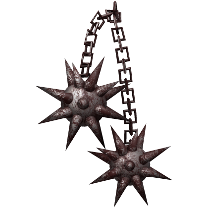 Horror Metal Spiky Chained Balls Roblox item