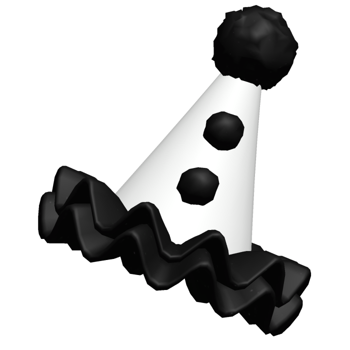 clown party hat