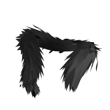 [1.0] Black Fancy Fur Boa [_rover_] thumbnail