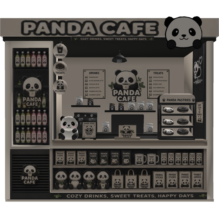 Panda Cafe Stand