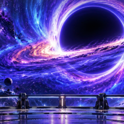 Black Hole: Deep Space Observatory Background