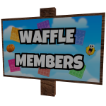Epic Waffle Members Sign