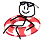 Floatie Stickman