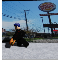 WALKING TO BK