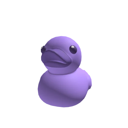 summer duck in purple recolor Roblox item thumbnail