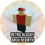 Retro Blocky Arch Booth Rebirth