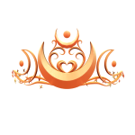 Lovely Moon Crown - Orange