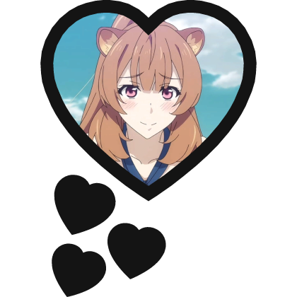 Raphtalia Thinking Hearts Shield Hero