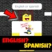 ENGLISH OR SPANISH icon