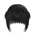 ꒰: ♡ dark brown rikka hair
