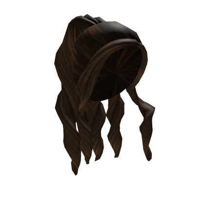 Brown Curly Hair Roblox item