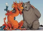 Dragon bear and friends