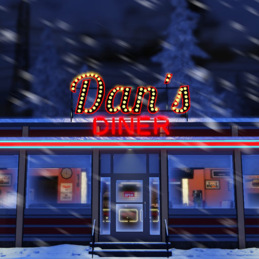 [❄️] Dan's Diner RP 🍰 official Roblox game thumbnail
