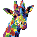 Giraffes wear
