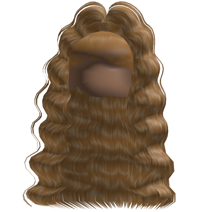 Baddie Crimped Half Up (Honey Blonde)