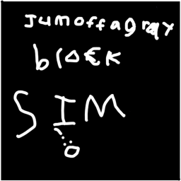 Jump Off A Gray Block Simulator (UPDATE)
