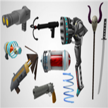 Weapons w/ white background Roblox decal