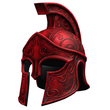 Red Helm of Ares Helmet (ADDON) Roblox item