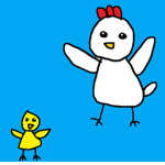 닭과 병아리