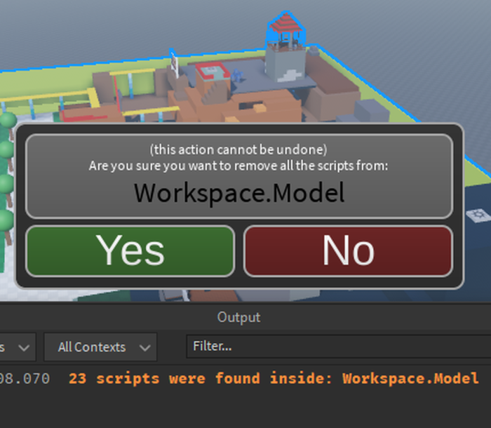 Remove All Scripts from Selection preview 1