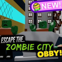 (NEW!) Escape The Zombie City Obby REMADE