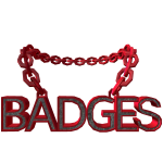 Ruby Badges Chain