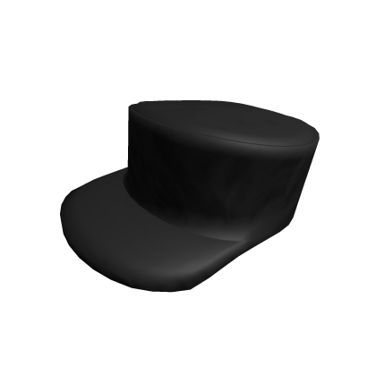 Black Fur Cadet Cap Roblox item