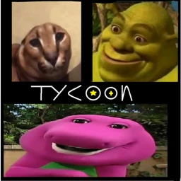 Shrek and Floppa's tycoon icon