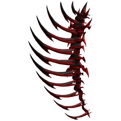 Red Spiked Skeletal Gothic Extreme Vkie Spine Roblox item