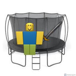 SWORD FIGHT ON A TRAMPOLINE