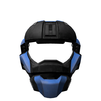 Augmented Soldier's Commando Blue Helmet