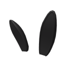 Grey Bunny Ears