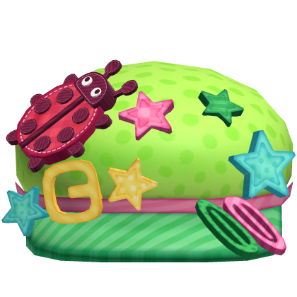 Cute Kawaii Green Igari Ladybug Hat