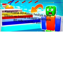 Parkuru bitir ve 80 Robux kazan .
