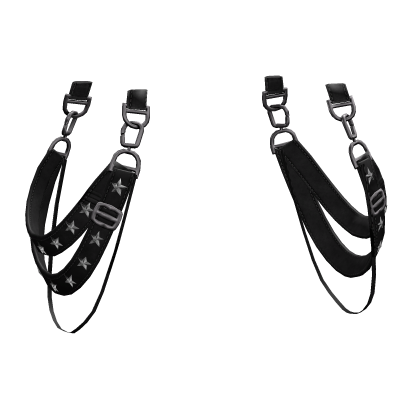 Elite Suspender Waist Straps V3 Silver