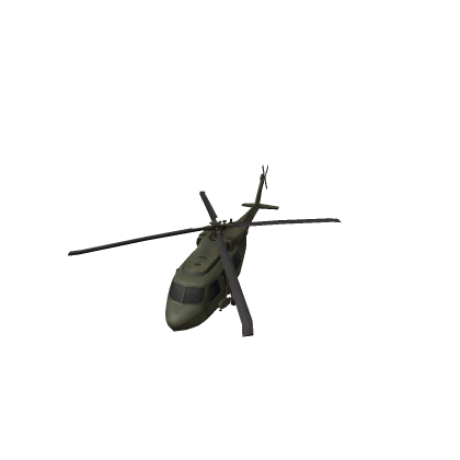 Working Military Helicopter