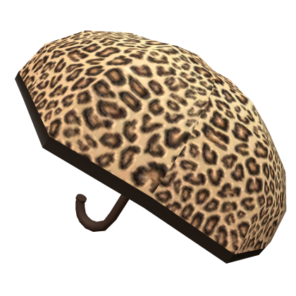 [CODE: UA4] Y2K Leopard Texture Umbrella