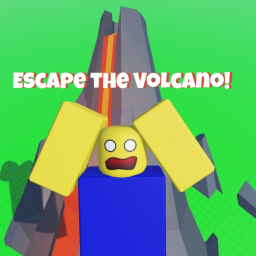 Obby out of a Volcano!