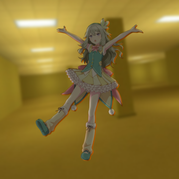 Nene Kusanagi In The Backrooms (Project Sekai)