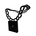Black Diamond Roblox Chain (Sparkling Effect)
