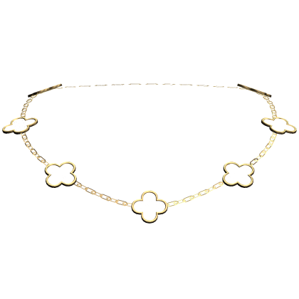 Gold Clover Necklace 3.0 Roblox item